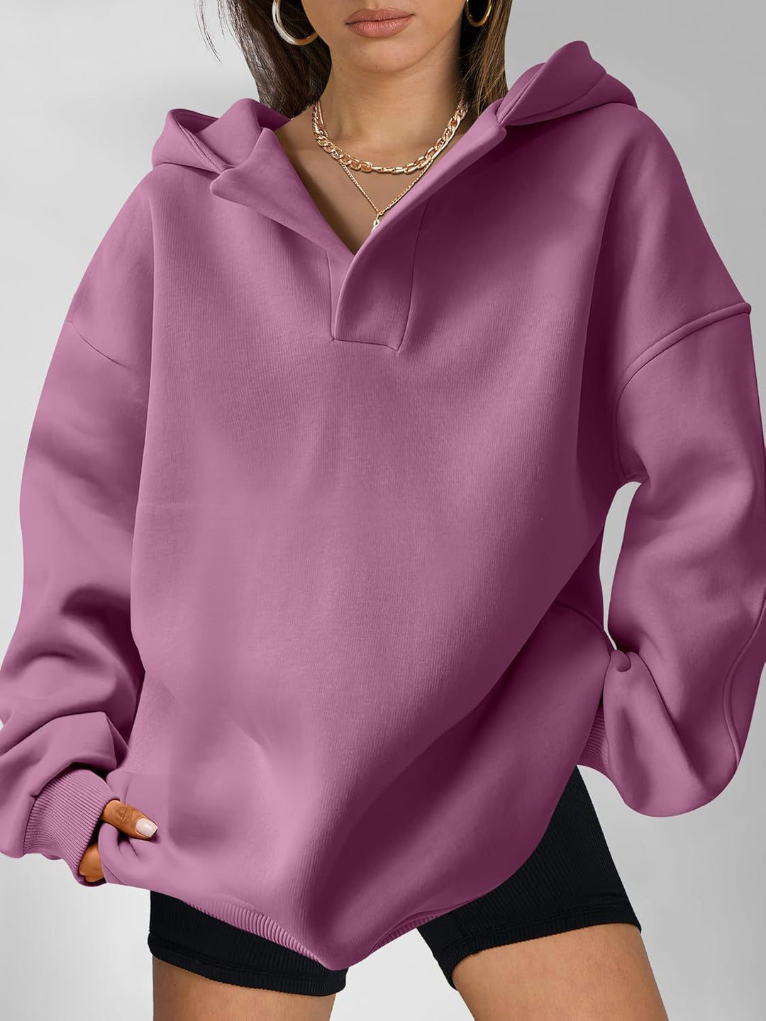 Sweat à Capuche Uni