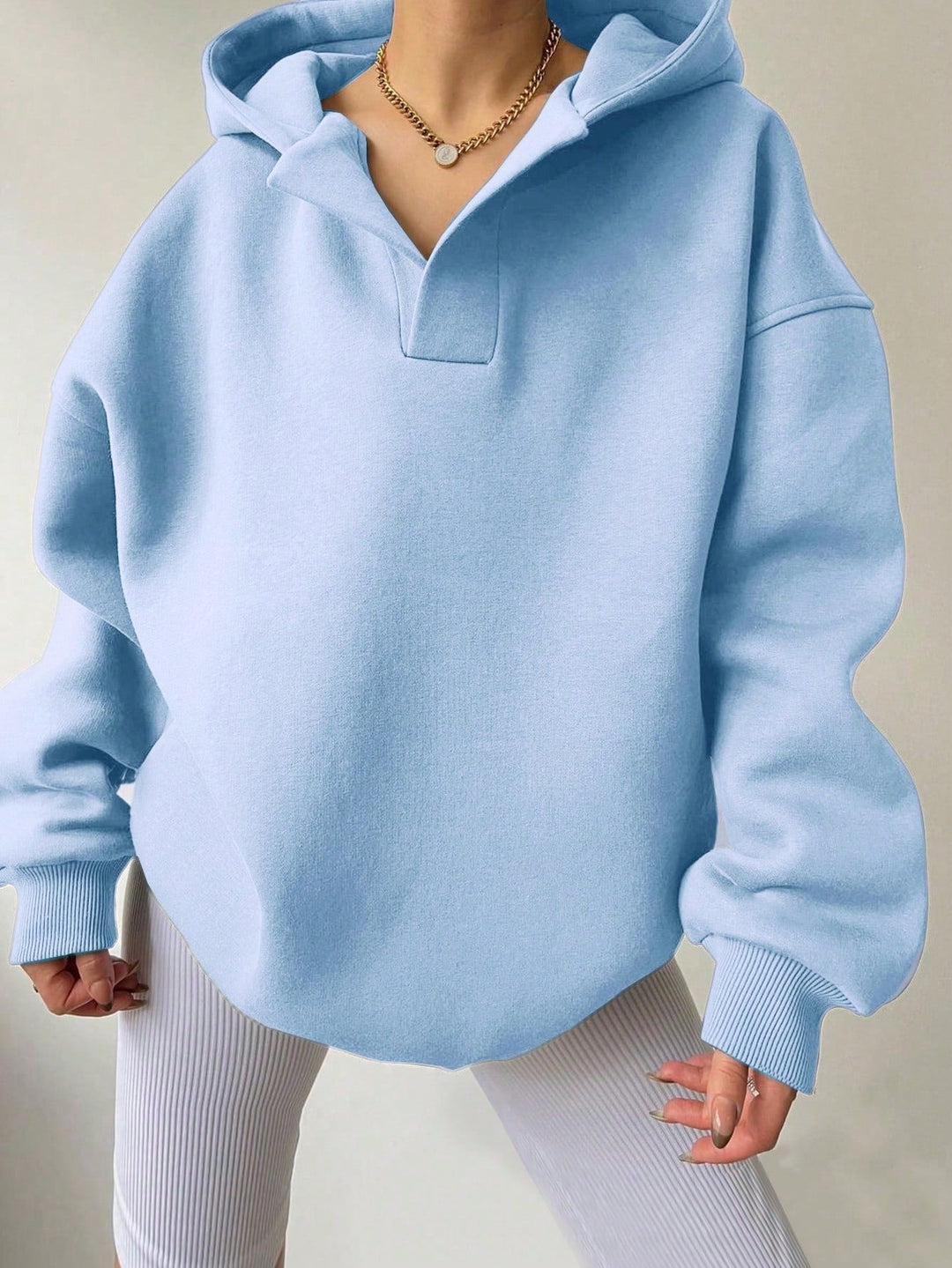 Sweat à Capuche Uni