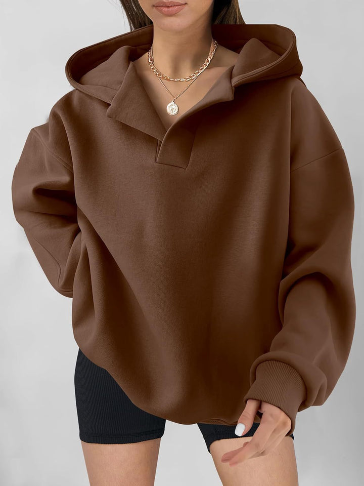 Sweat à Capuche Uni
