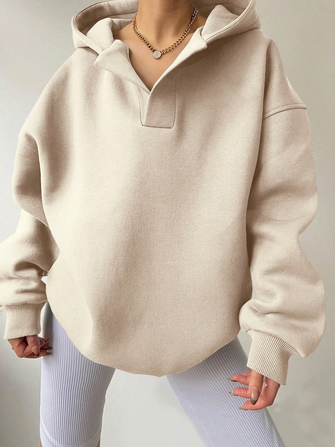 Sweat à Capuche Uni