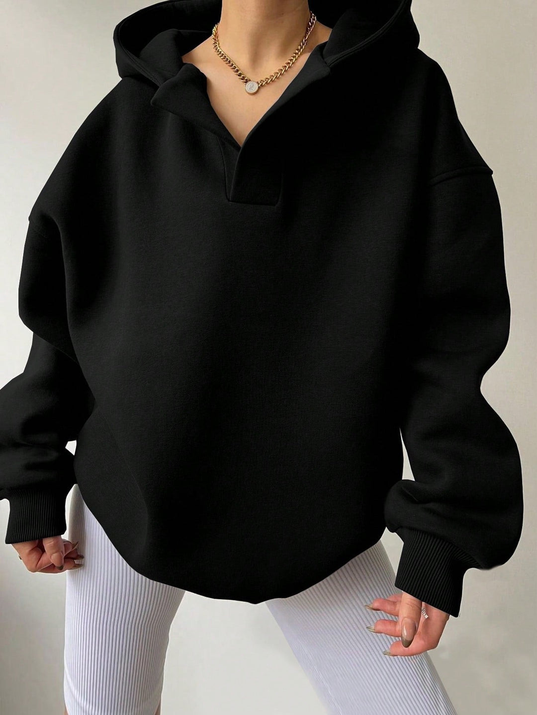 Sweat à Capuche Uni