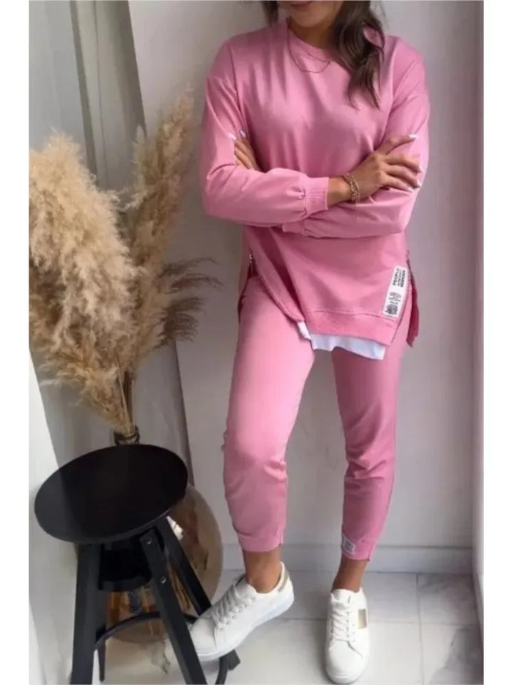 Set aus langärmeligem Sweatshirt
