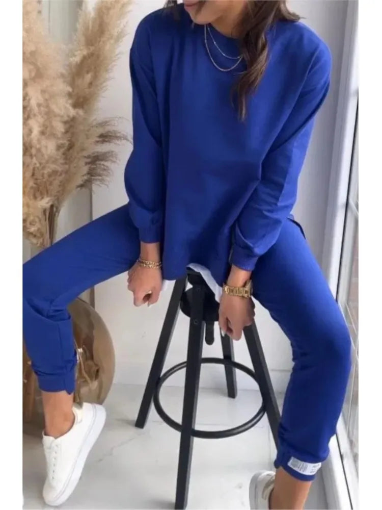Set aus langärmeligem Sweatshirt