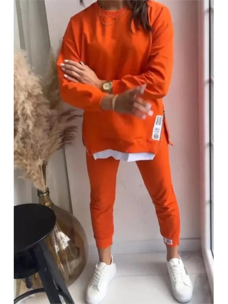 Set aus langärmeligem Sweatshirt