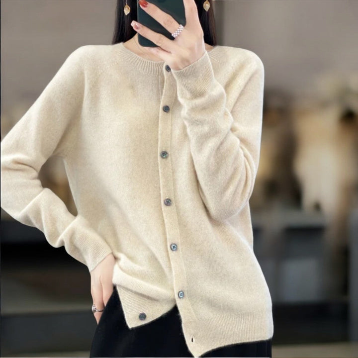 Cardigan Boutonné Plusieurs Couleurs