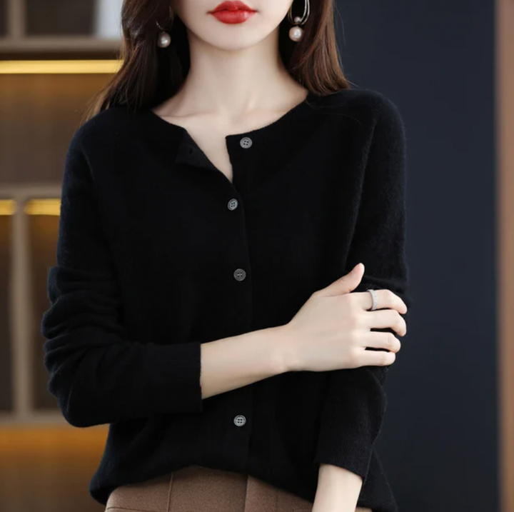 Cardigan Boutonné Plusieurs Couleurs