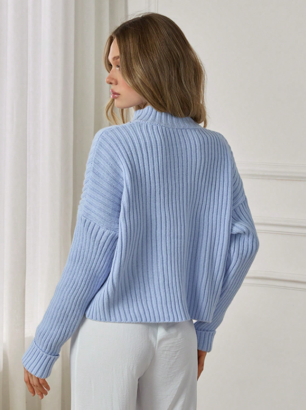 Weicher Damenstrickpullover