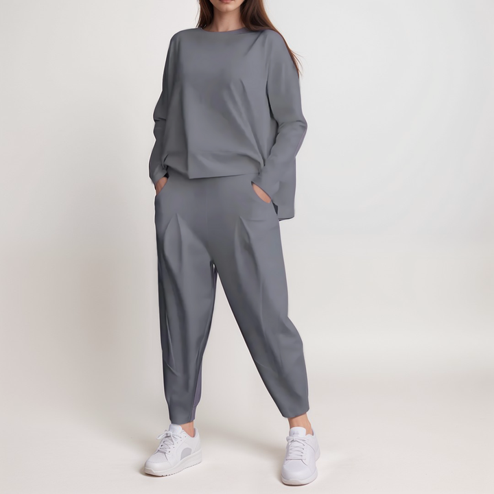 Ensemble Sweat Ample et Pantalon