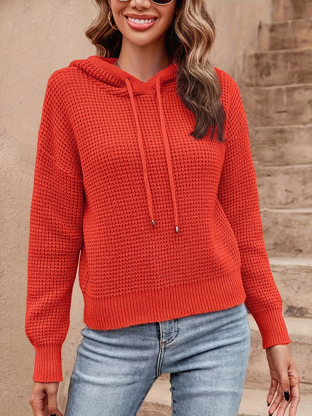 Pull à Capuche Décontracté Élégant