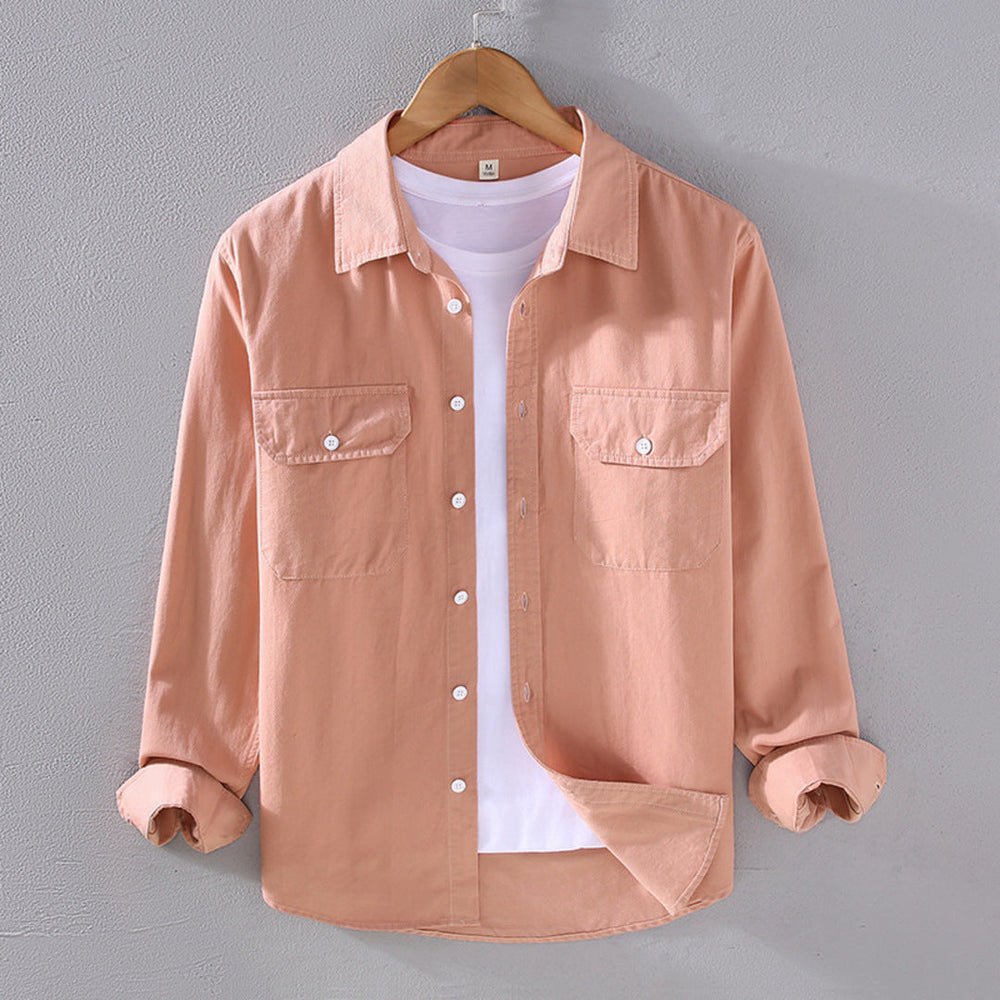 Veste Homme Essentielle à Poches – Rose