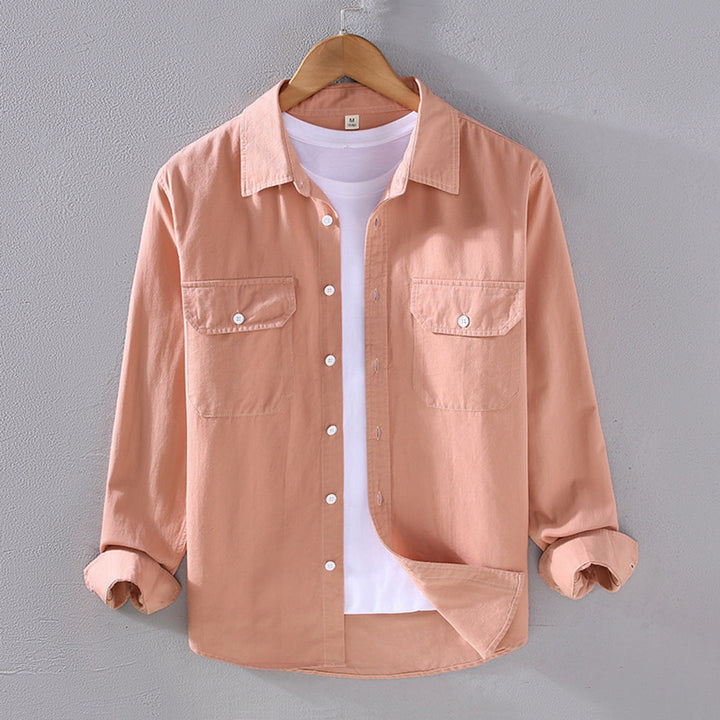 Veste Homme Essentielle à Poches – Rose