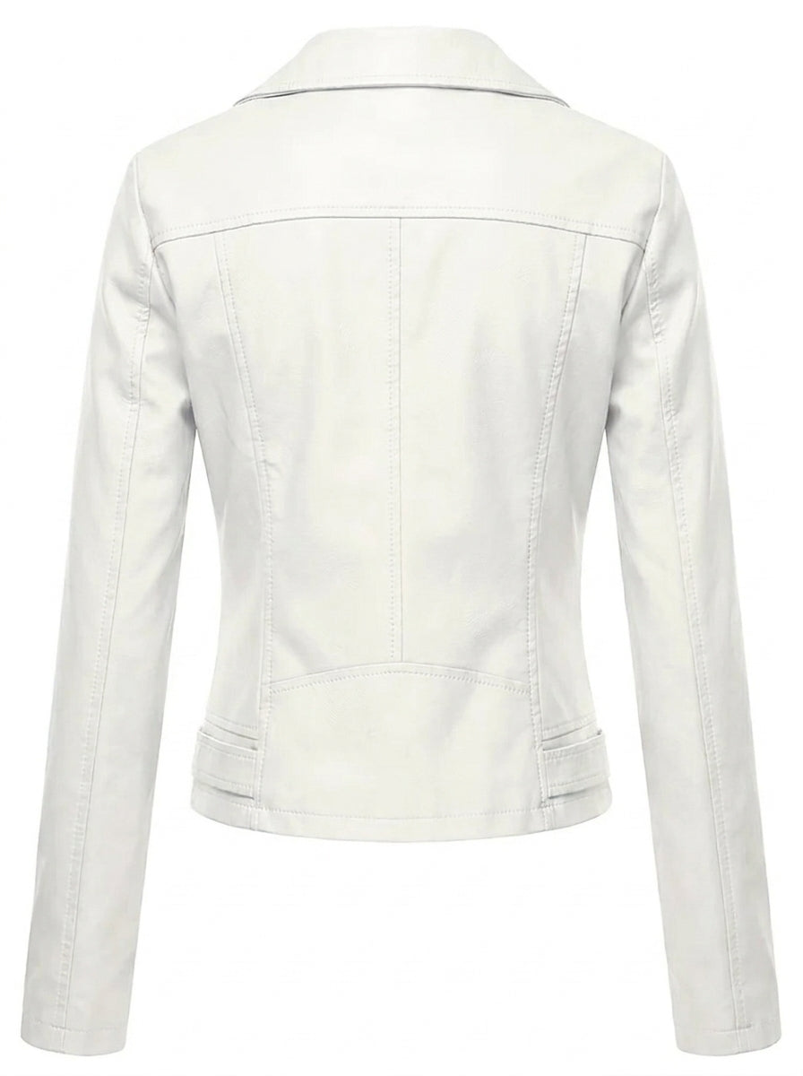Veste Style Perfecto Blanche