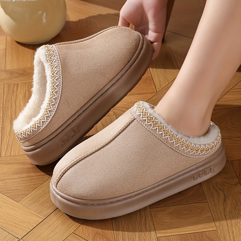 Chaussons Doublés en Fourrure