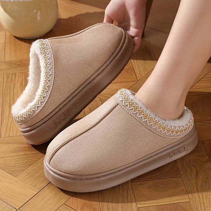 Chaussons Doublés en Fourrure