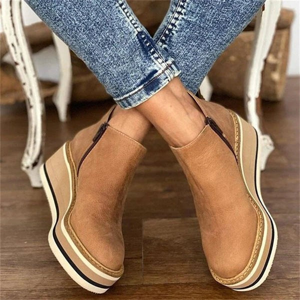 Chaussures Compensées Slip-On