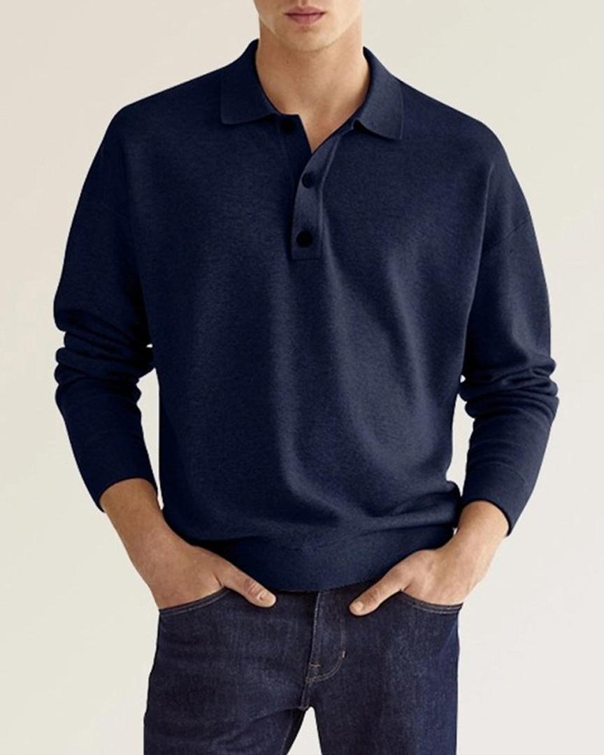 Chemise Homme Essentielle et Polyvalente – Bleu Foncé