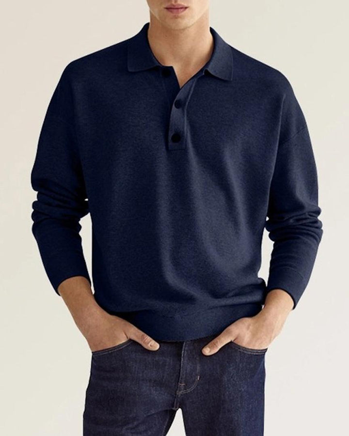 Chemise Homme Essentielle et Polyvalente – Bleu Foncé