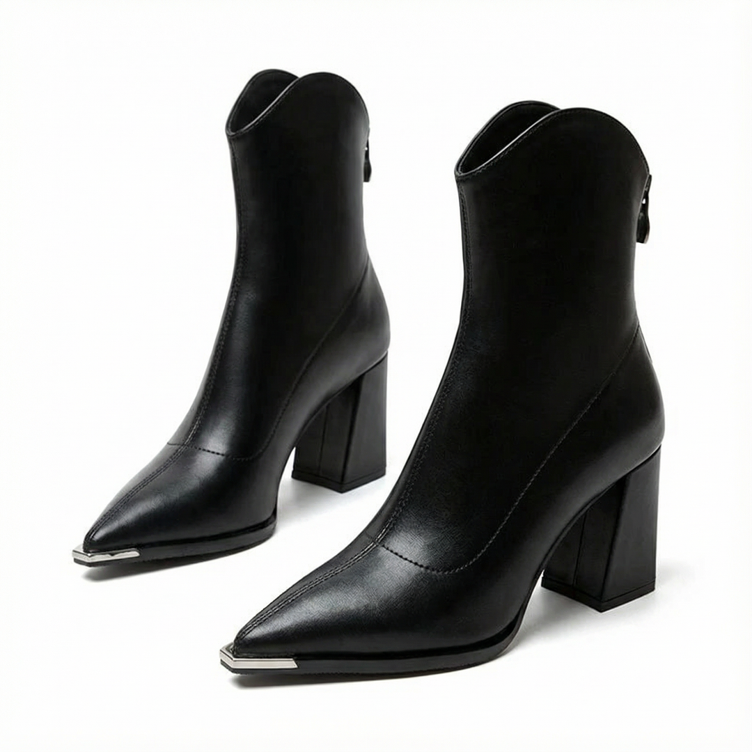Bottines à Découpe Western