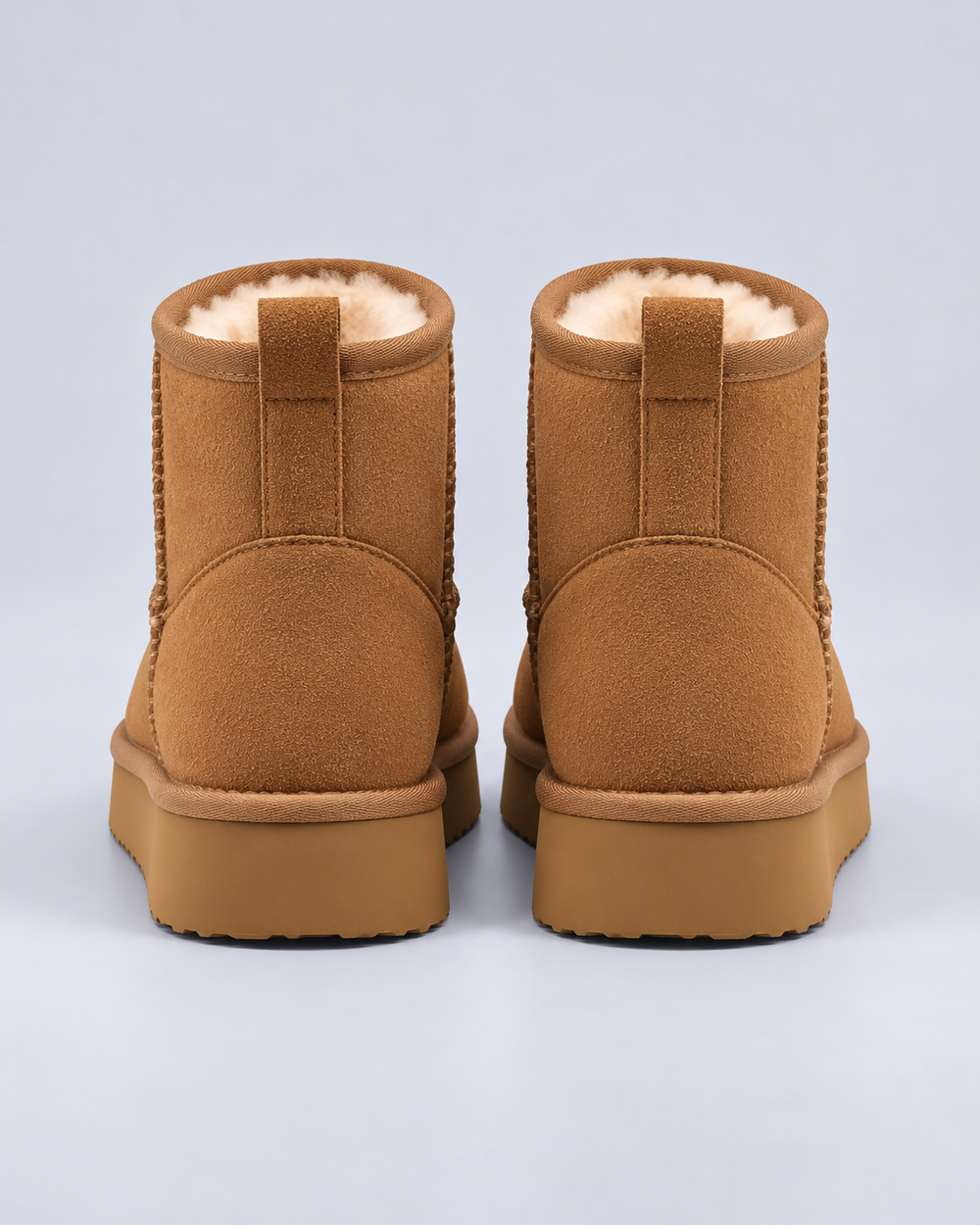 Bottines Doublées à Plateforme