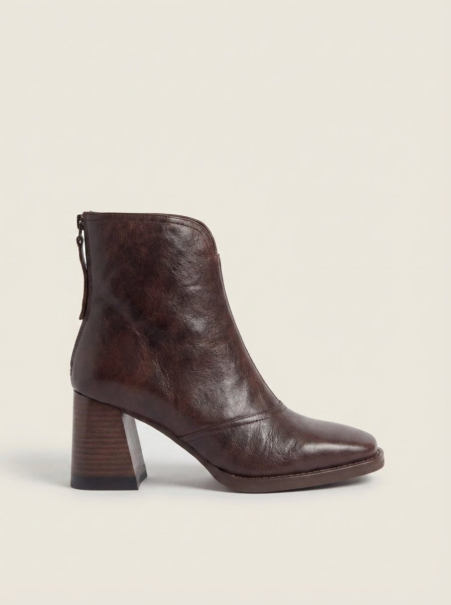 Bottines Élégantes à Talon Stable