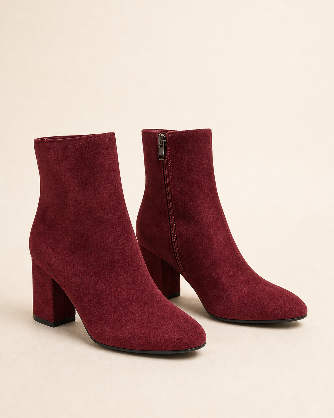 Bottines Modernes à Talon Bloc