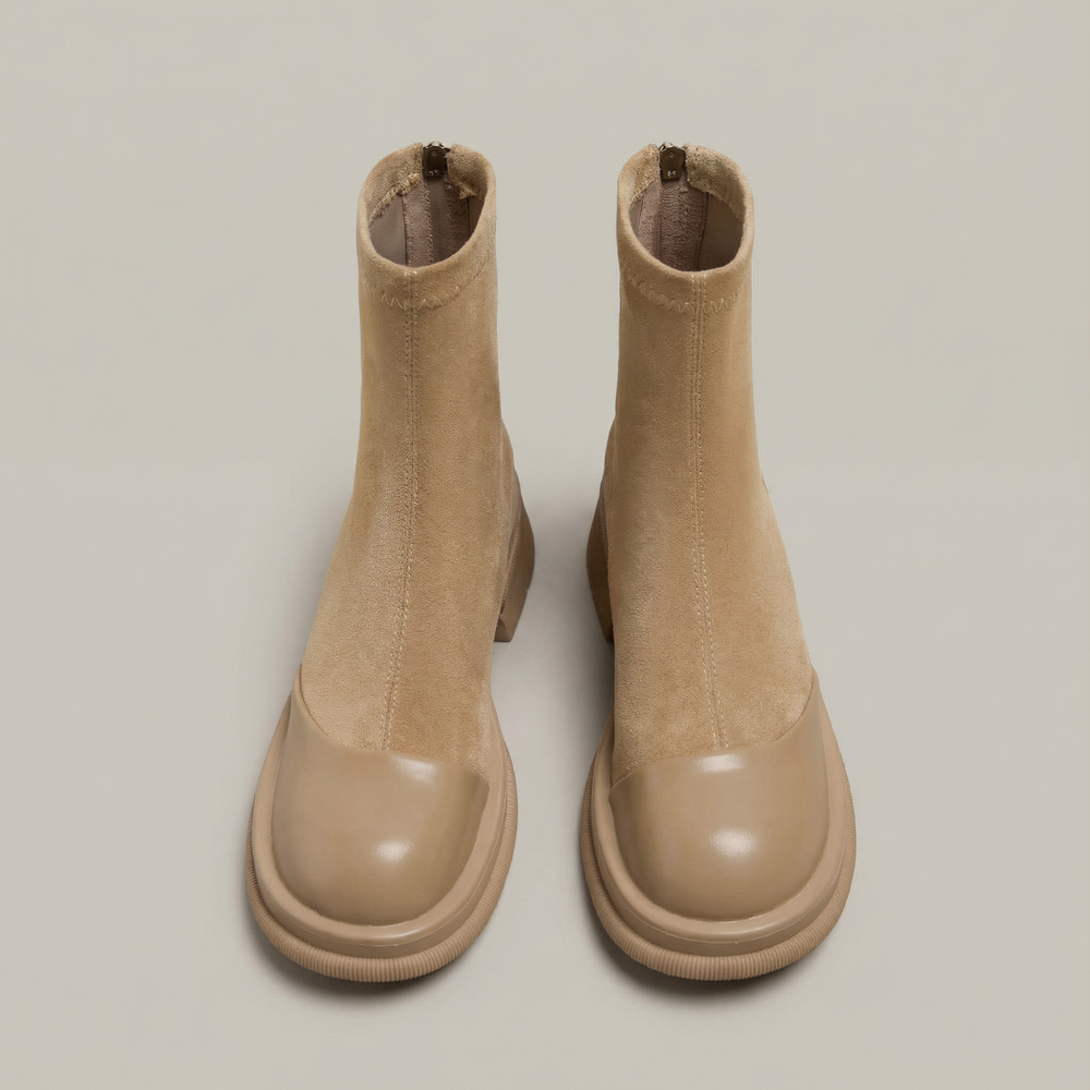 Bottines Modernes à Tige Ajustée