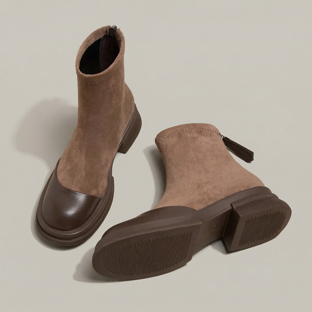 Bottines Modernes à Tige Ajustée