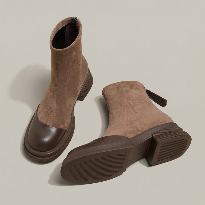 Bottines Modernes à Tige Ajustée
