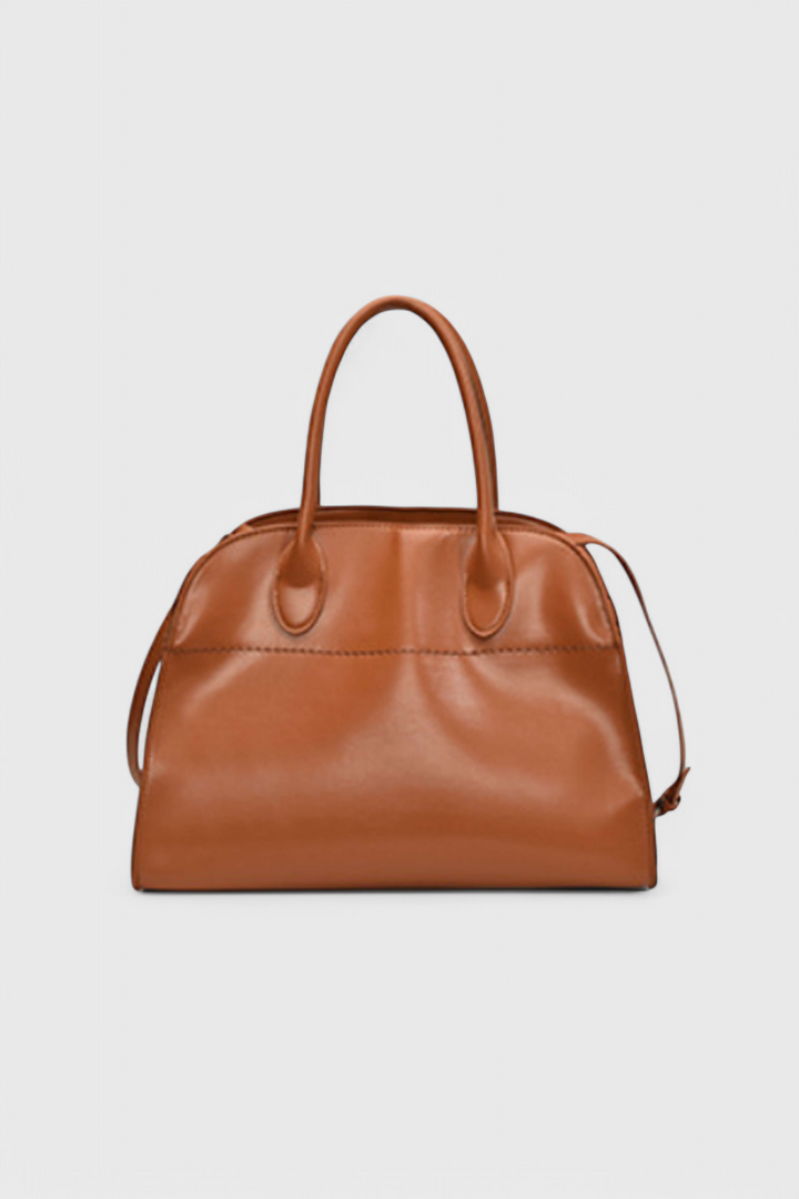 Sac Cabas au Design Minimaliste – Brillante Marron