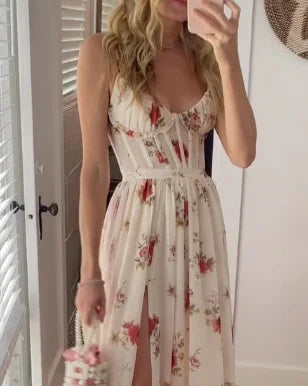 Robe Longue Fleurie