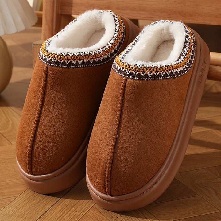 Chaussons Doublés en Fourrure