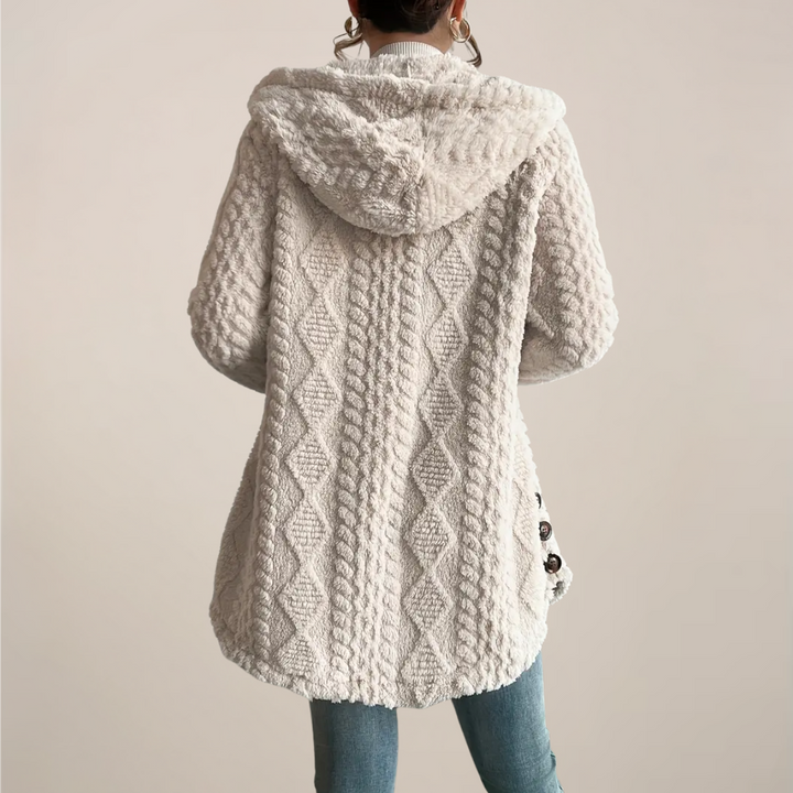 Cardigan Douillet à Capuche