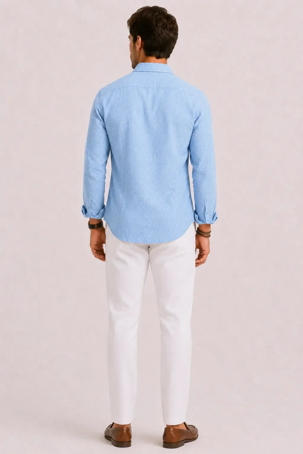 Chemise Homme à Col Ouvert
