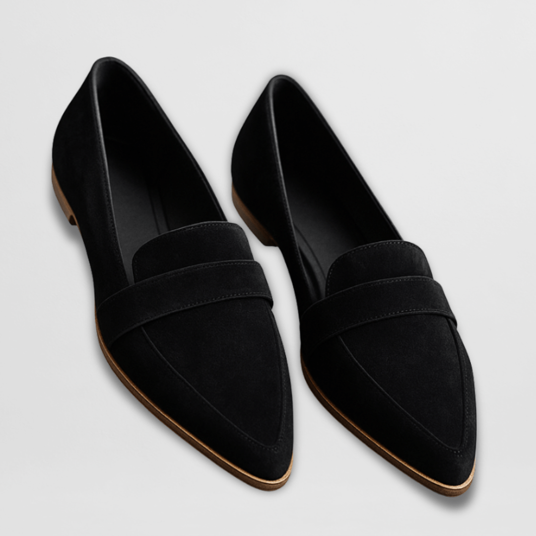 Mocassins Pointus Élégants – Noir