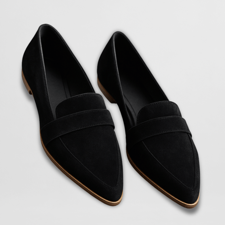 Mocassins Pointus Élégants – Noir