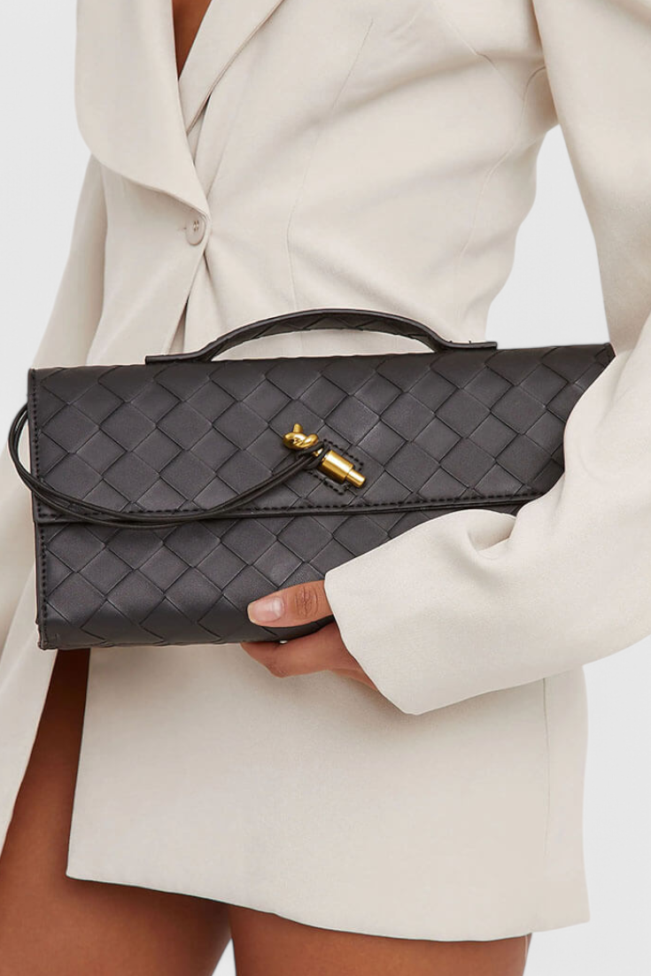 Sac Allongé à Fermoir Nœud