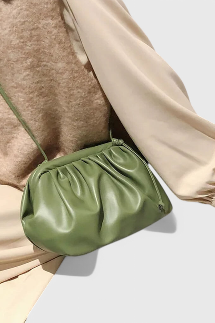 Sac Bourse Froncé Élégant