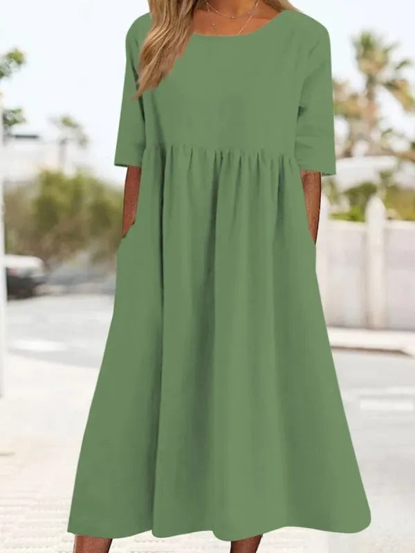 Robe Midi Décontractée