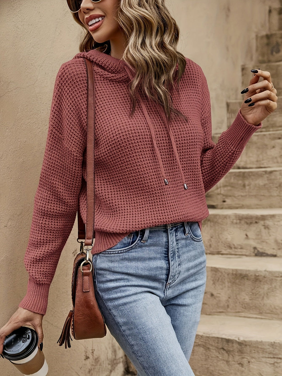 Pull à Capuche Décontracté Élégant