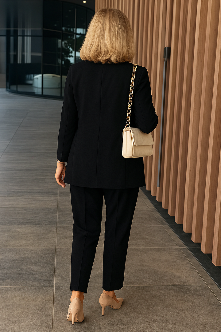 Ensemble Tailleur Coupe Droite