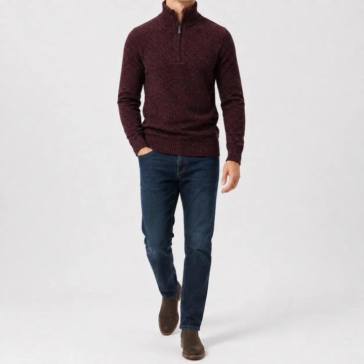 Pull Homme Essentiel Col Montant