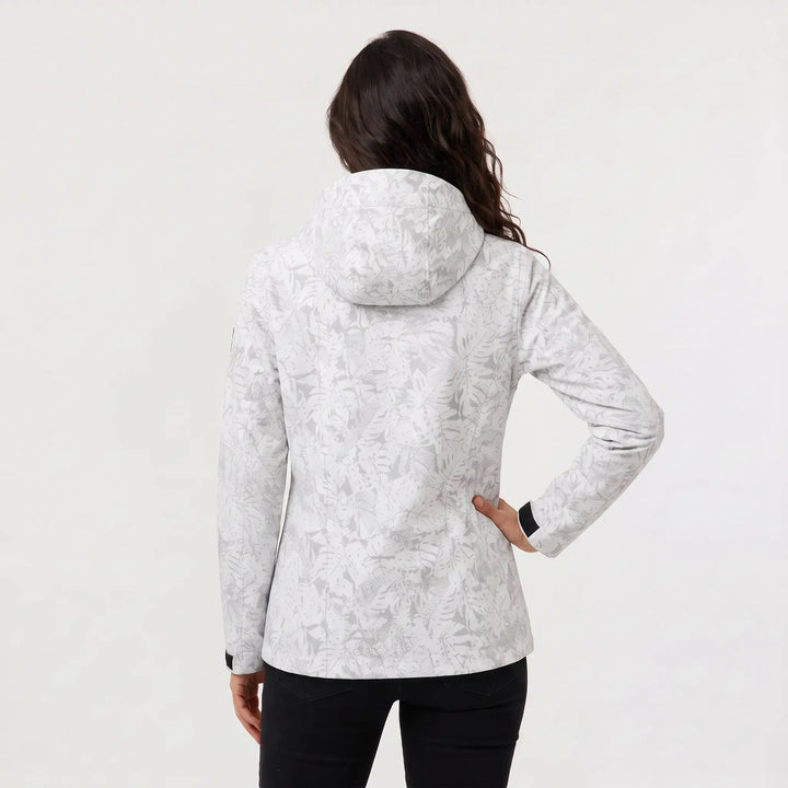 Veste Légère à Imprimé Végétal