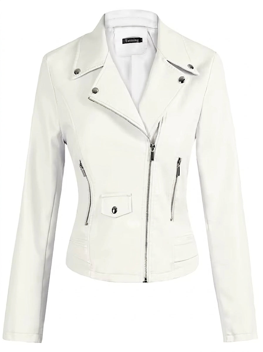 Veste Style Perfecto Blanche