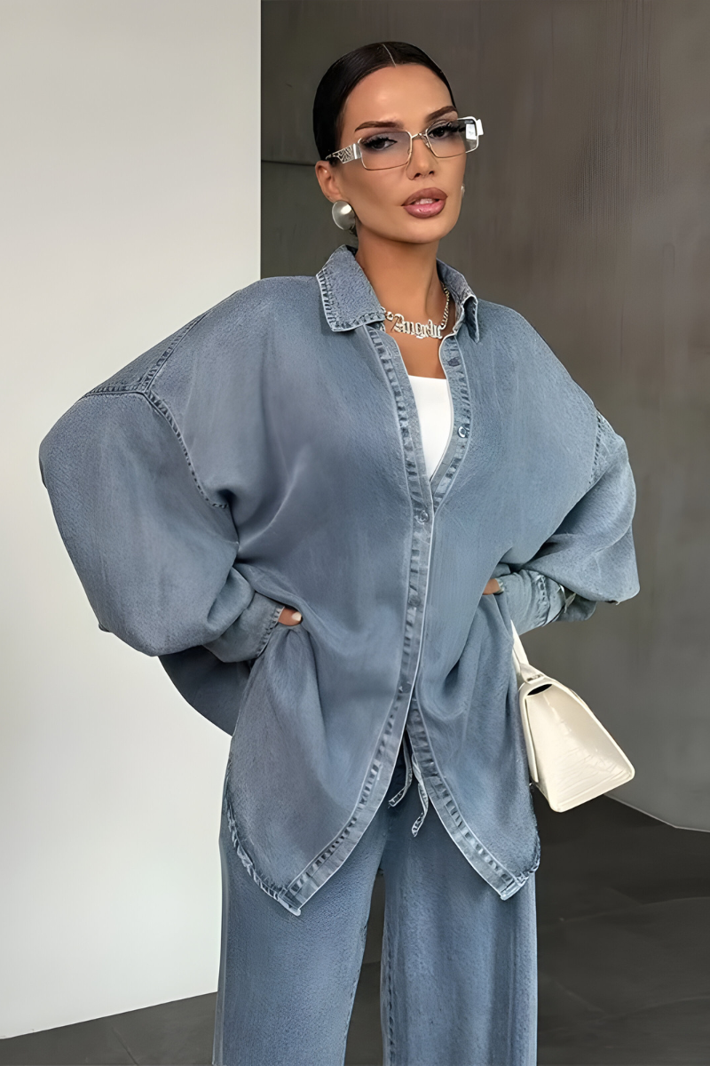 Ensemble Chemise et Pantalon Large