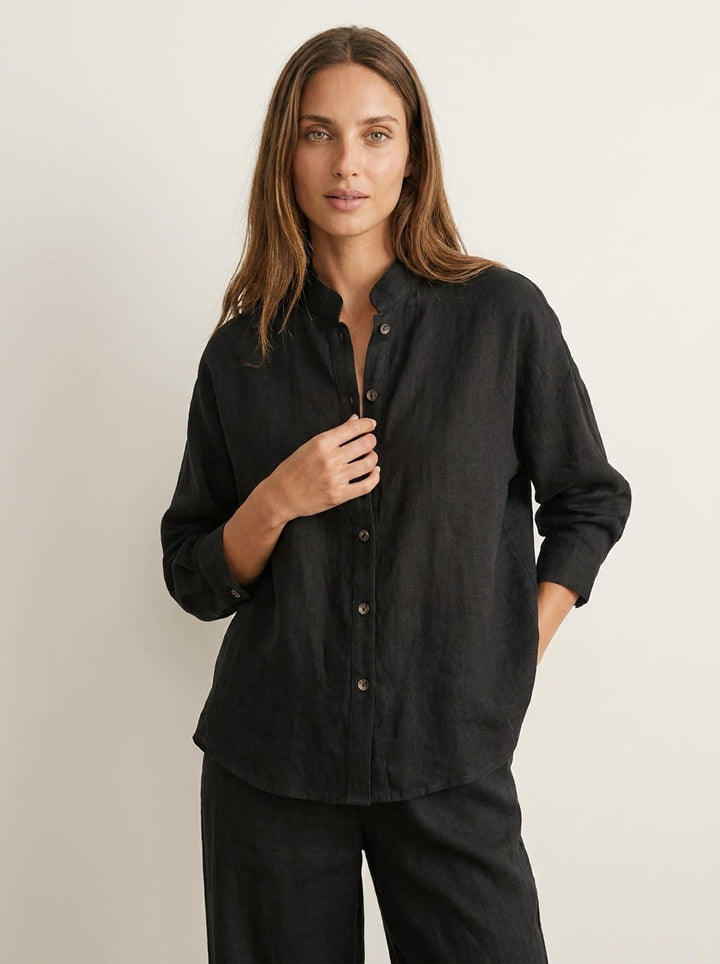 Ensemble Coordonné Pantalon Ample – Noir