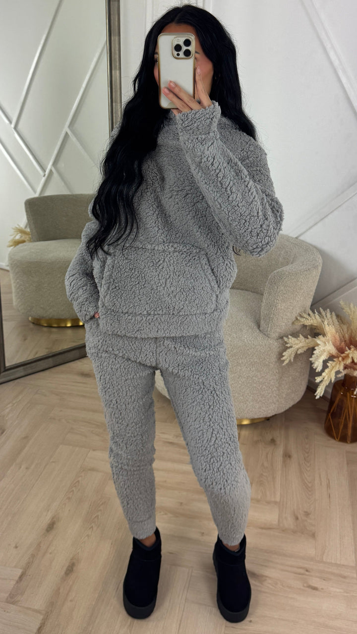 Ensemble Douillet à Capuche – Gris