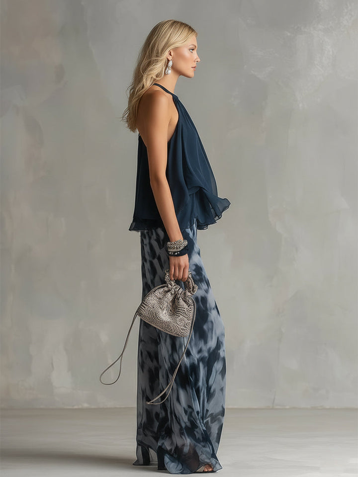 Ensemble Élégant à Volants
