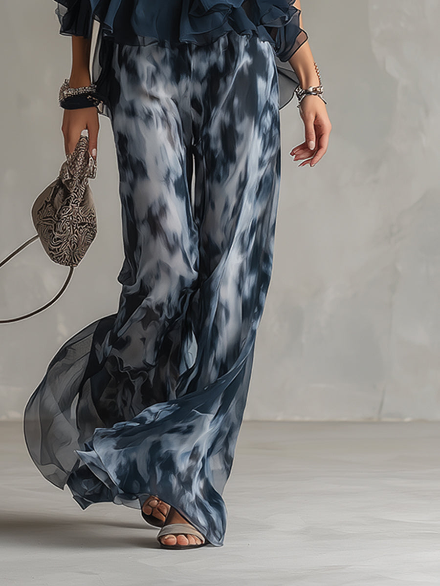 Ensemble Élégant à Volants