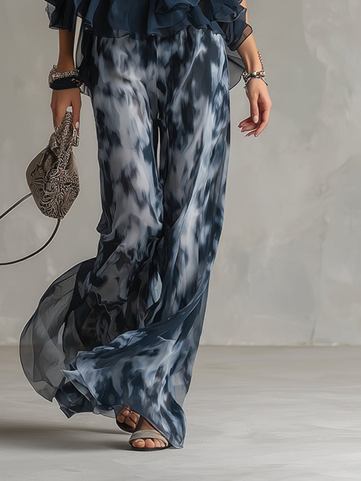Ensemble Élégant à Volants