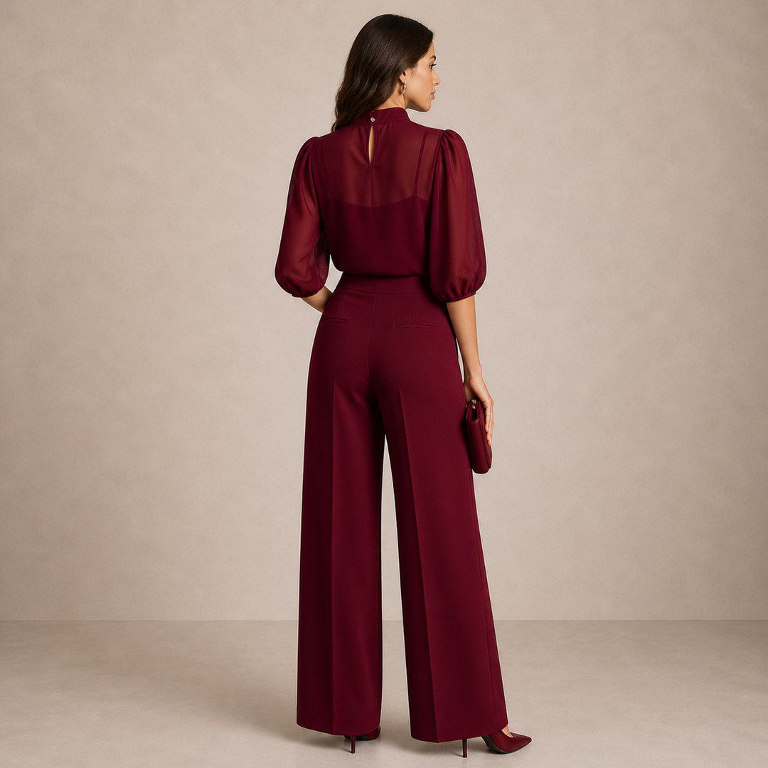 Ensemble Élégant Trois Pièces